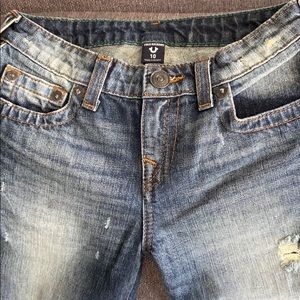 True religion jeans - size ten girls